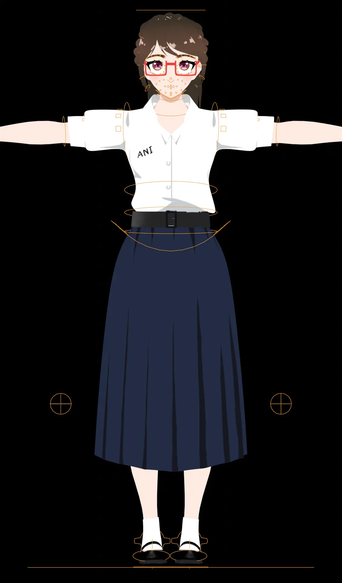Character T-pose Front